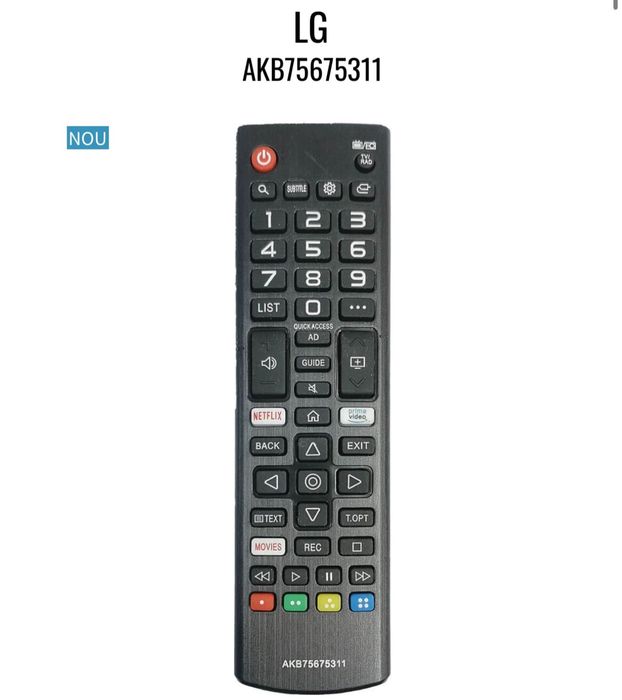 Telecomandă tv LG LED