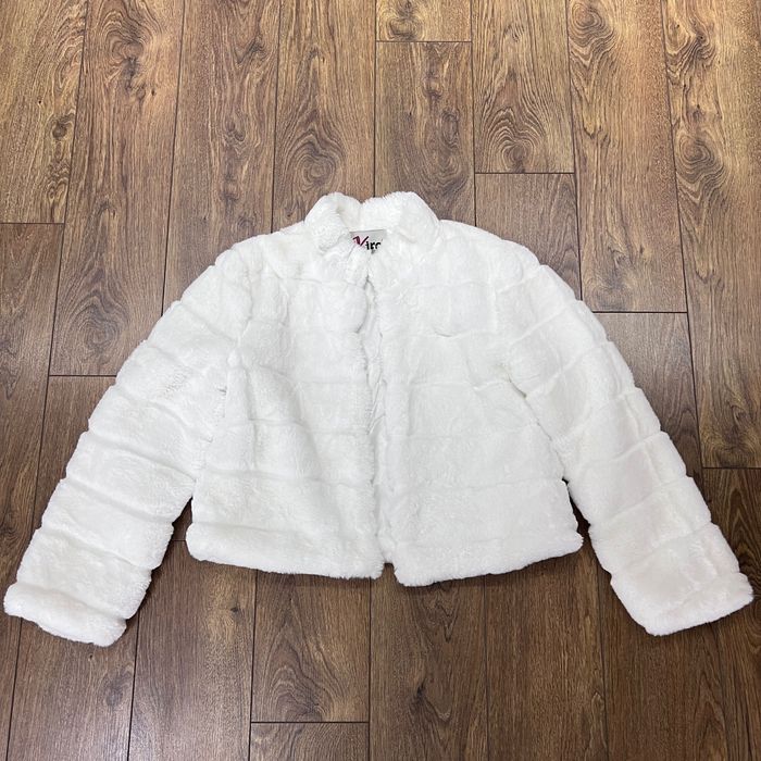 Jacheta/blana alba sintetica