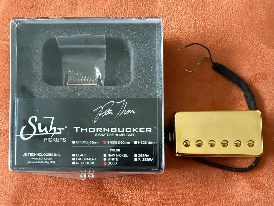 Suhr Thornbucker Bridge Gold хъмбъкер адаптер