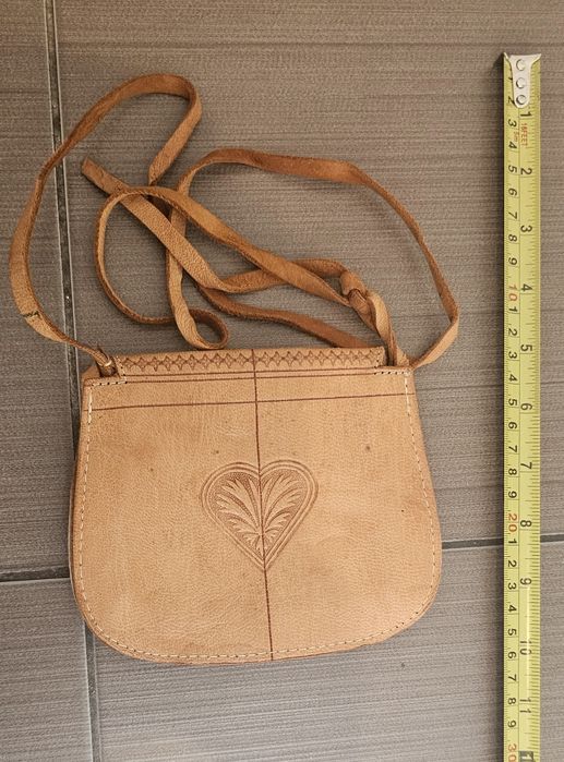 Geanta vintage din piele
