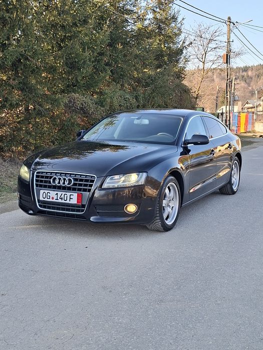 AUDI A5 * Facelift* EURO 5* Full Led* Navigatie MMI  Originală * Tempomat * Negru Saphire * Pdc* BI-XENON * 179 CP * 6 Viteze*IMPORT GERMANIA 1 ZI ***