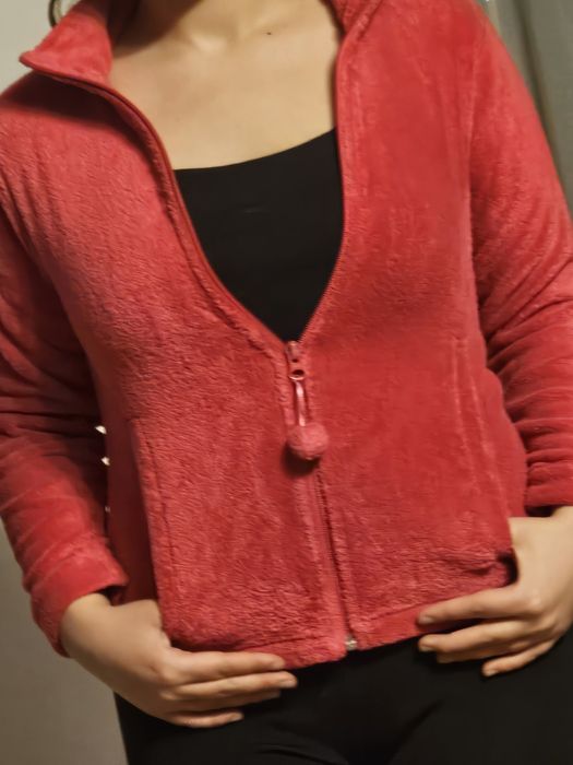 Vand fleece roz și fleece fucsia