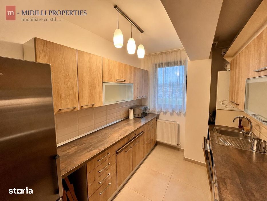 Apartament 2 camere cu balcon și garaj în Borhanci
