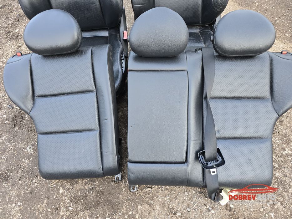 Продаваме кожен полуелектрически салон за Mercedes C Class S203 - комб