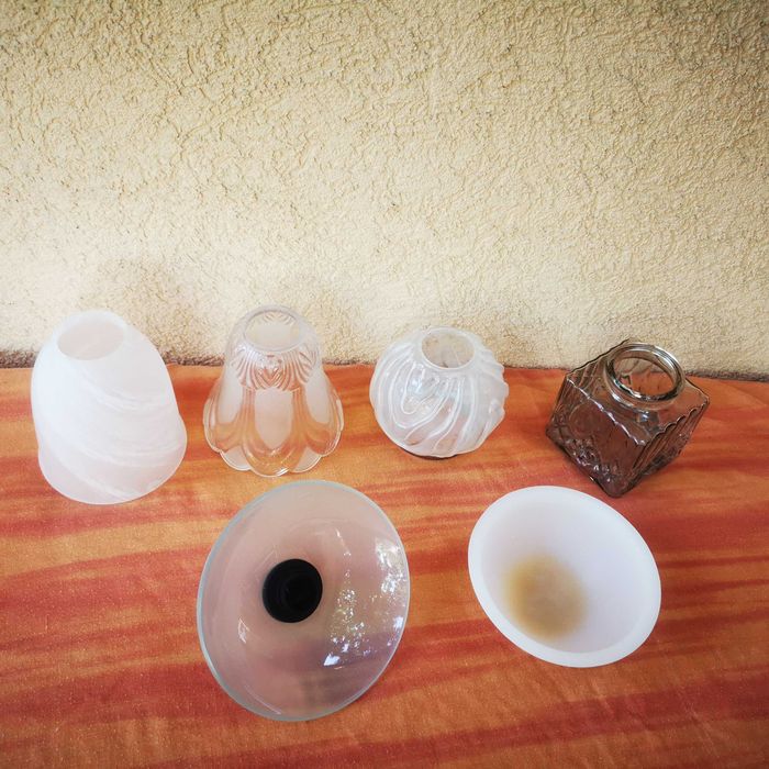 abajur glob componente sticla piese pt lustre lampi veioze vechi