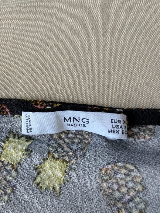 Rochie Mango cu imprimeu ananas. Mărimea XS