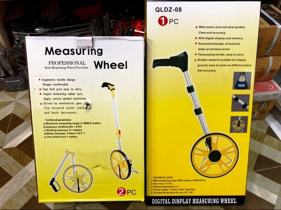 Шагомер мерное курвиметр механический и цифравой