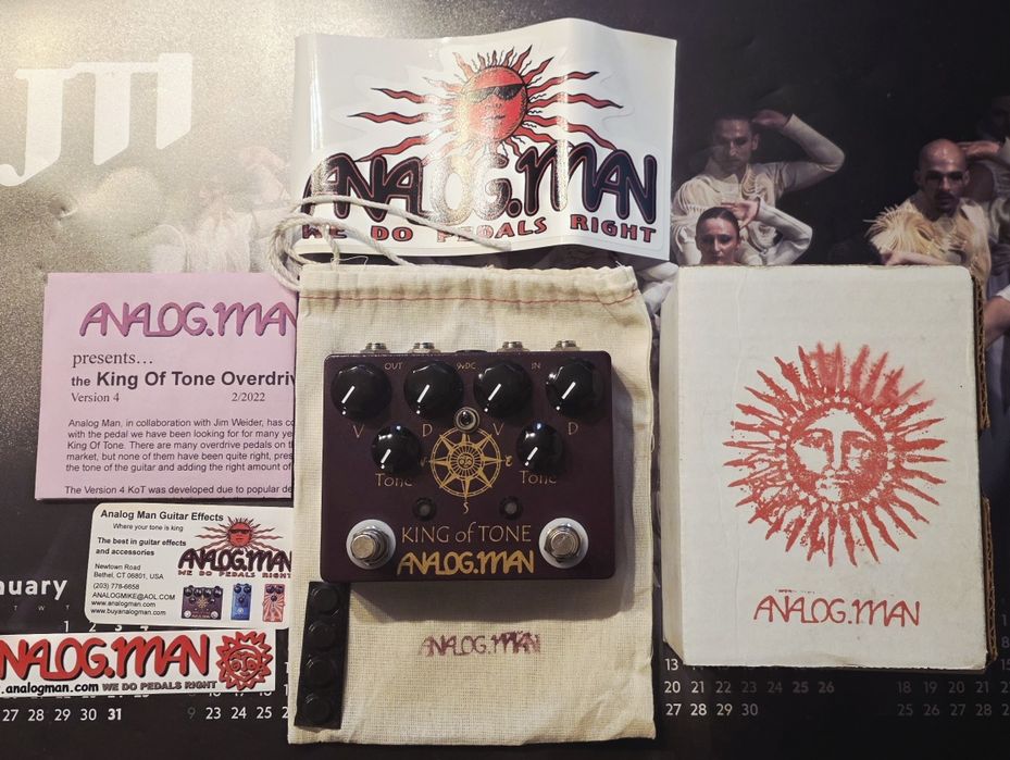 Efect chitară Analogman King of Tone