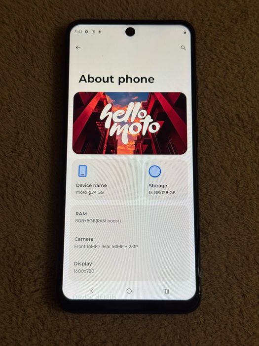 Motorola Moto G34 5G 8+8/128GB