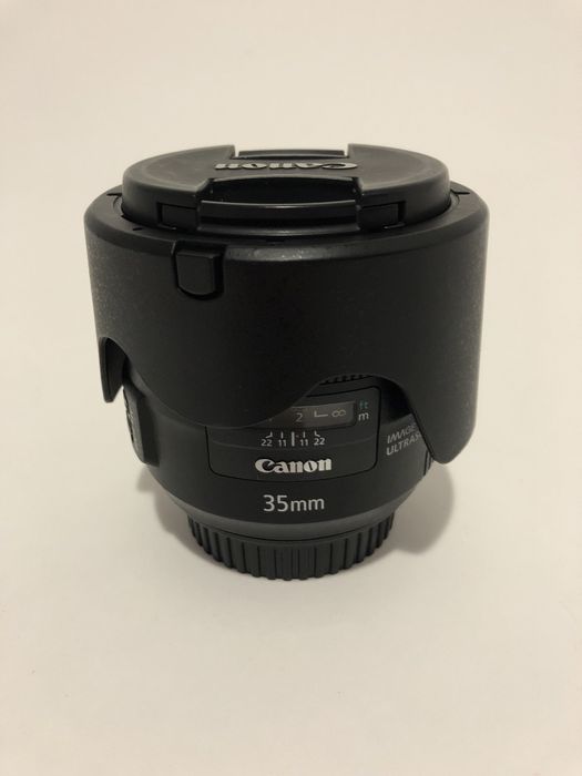 Canon 35mm F2 IS impecabil