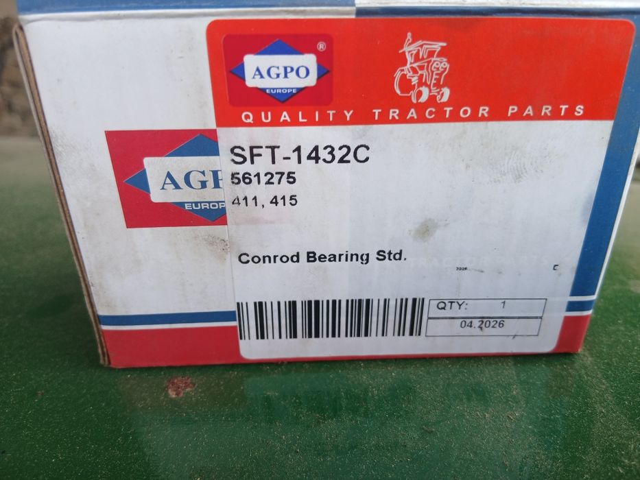 Vând set segmenți si cuzineti standard noi in cutie pentru tractor fiat 411-415 .