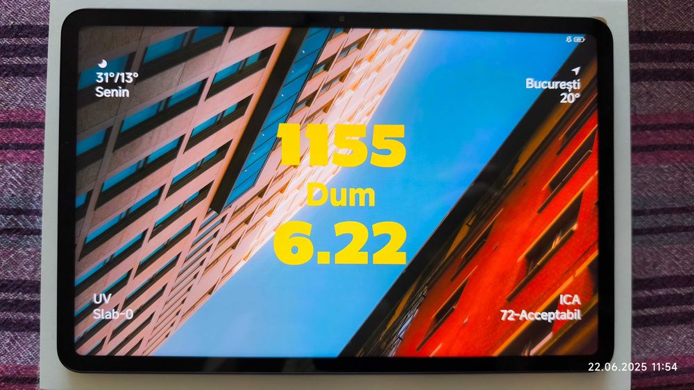 Tableta Xiaomi Pad 6, 11", 6GB RAM, 128GB, Gravity Gray