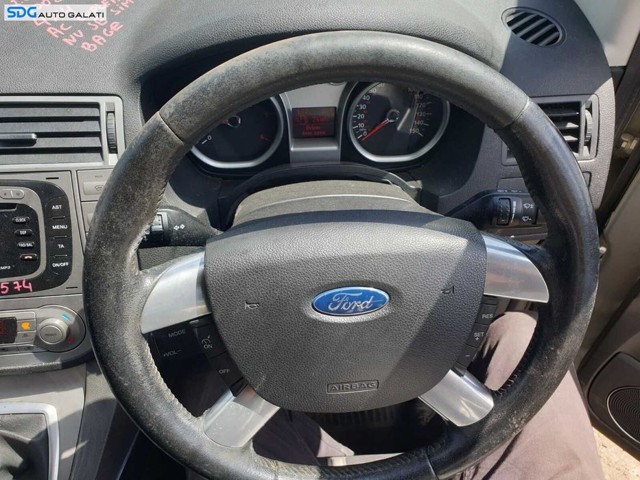 Volan Piele 4 Spite cu Comenzi Ford Kuga 1 2008 - 2013 [C7849]