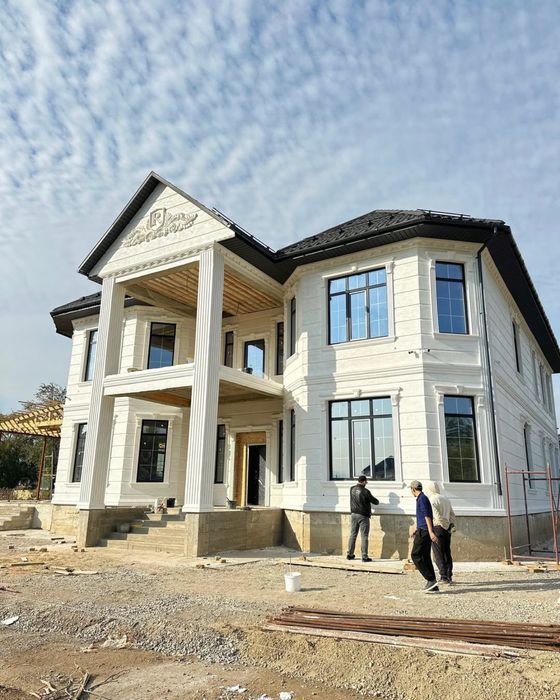 Фасадные термопанели декор