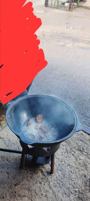 Продам казан чугунный