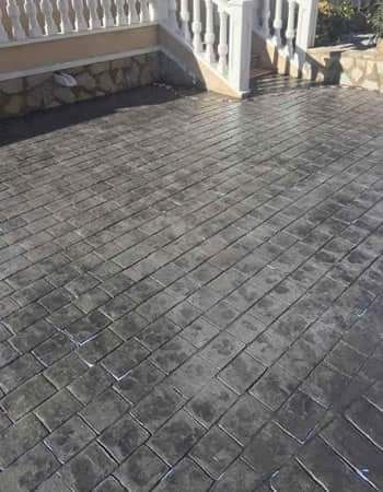 Beton amprentat  muntenia