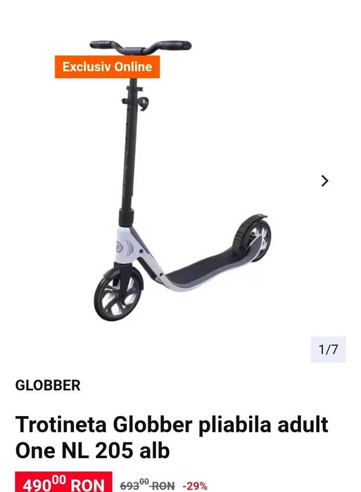 Vând trotineta în stare perfectă