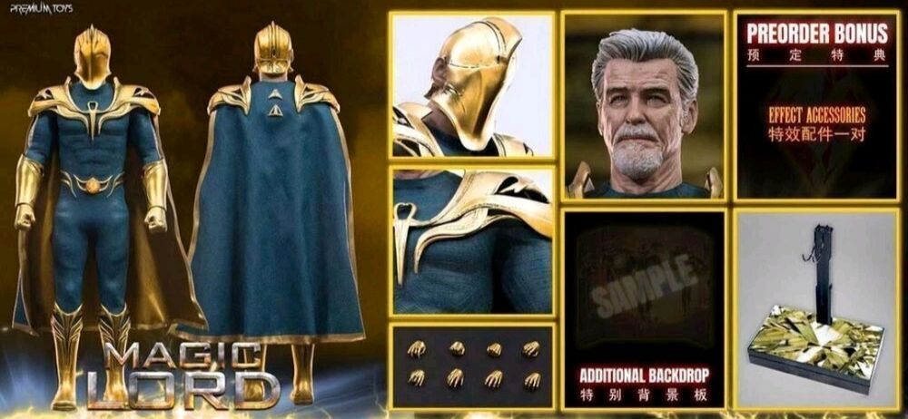 Premium Toys PM9106 Magic Lord 1/6 – Doctor Fate от Black Adam –Пиърс Броснан д-р Съдба на DC