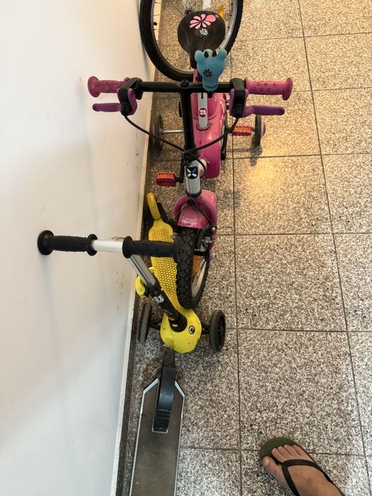 Vand trotineta si bicicleta la pachet