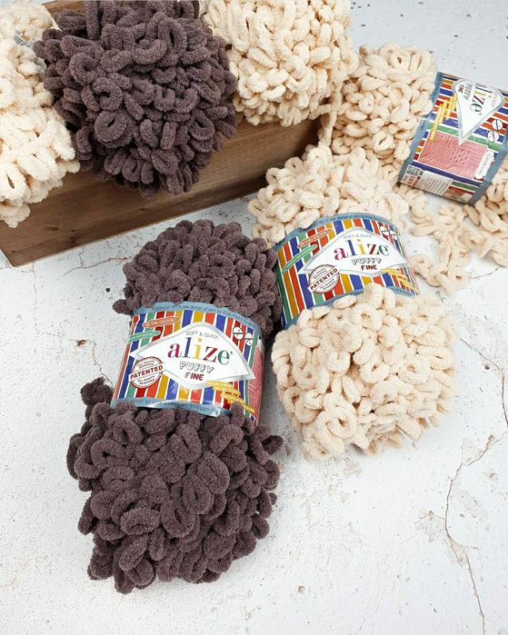 Пряжа Alize Puffy