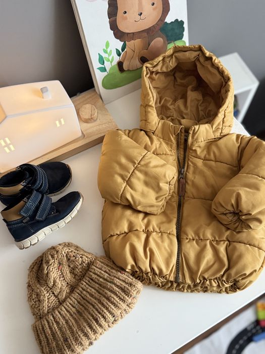 Курточка ботинки шапка на весну