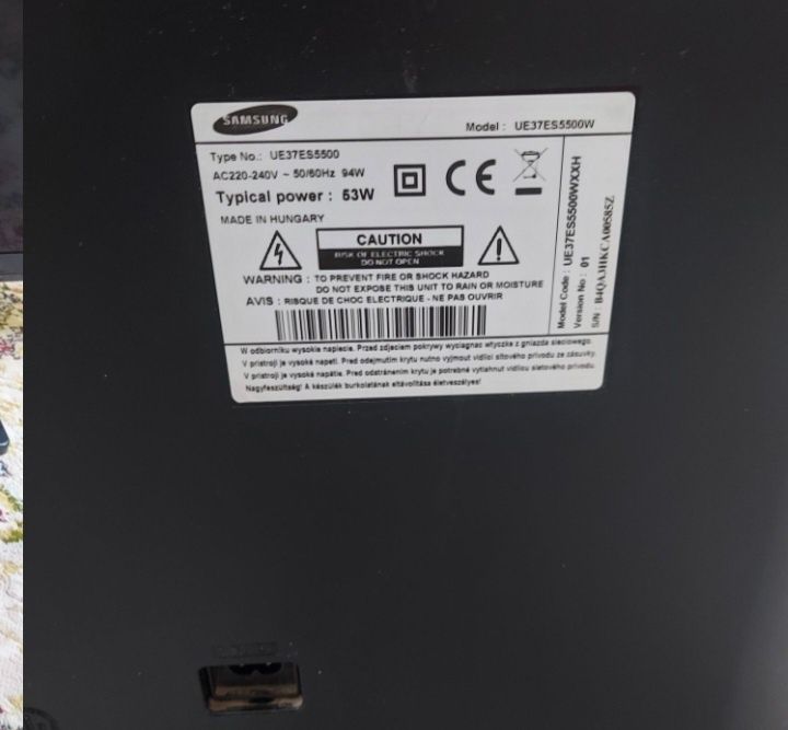 Tv smart samsung diagonala 94