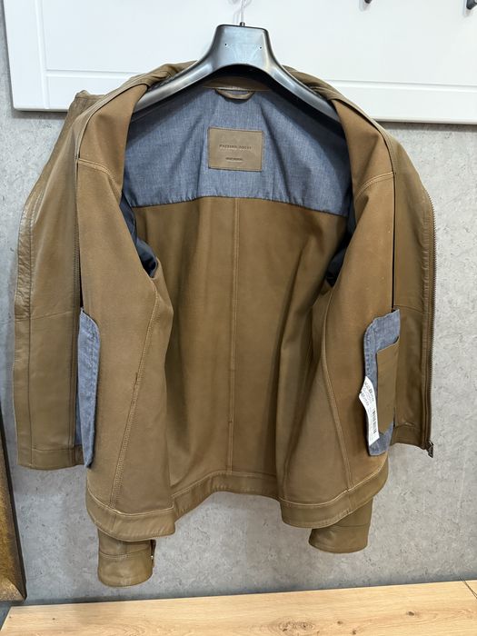 Кожено яке Massimo Dutti