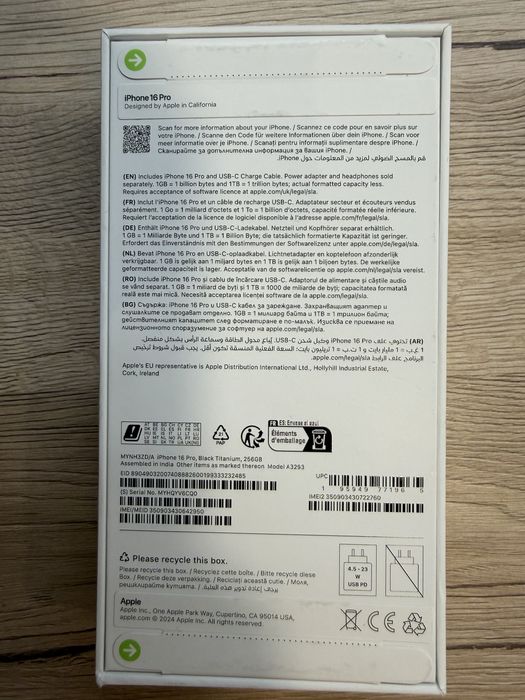 iPhone 16 Pro 256 GB