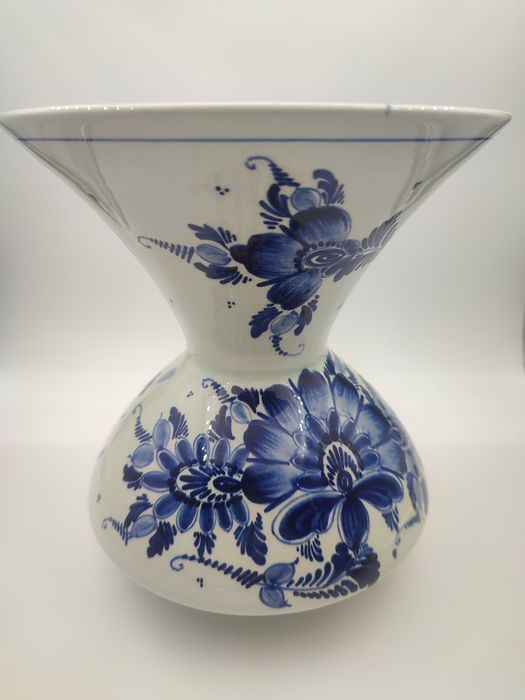 Ваза Делфт, Delfts - Винтидж Холандия