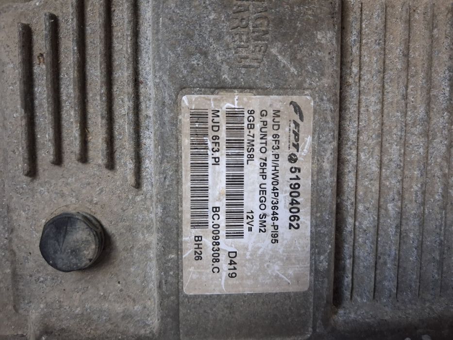 Компютър двигател Fiat Punto 1.3Mjet