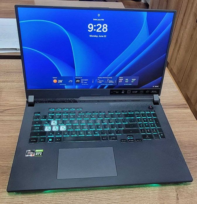 Топовый Ноутбук, ASUSTeK ROG Strix Ryzen 7|16Gb DDR5|1Tb RTX 3060 6Gb