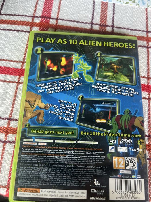 Ben 10 vilgax attacks xbox 360