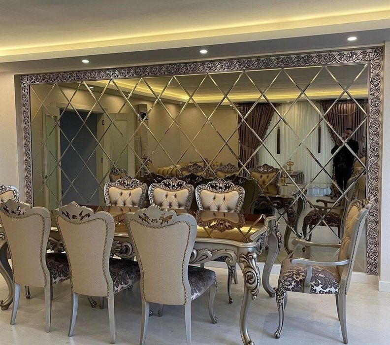 Ромбик Rombik,Тош Ойна кесиш хизмати .интерер Зеркала Мазейка