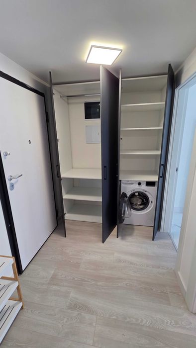 Inchiriez garsoniera, noua, mobilata si utilata, complex Akcent City, zona Bucureștii Noi, parcare subterană
