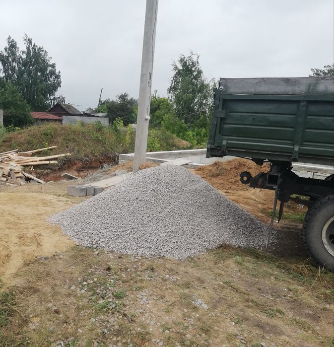 Песок, щебень, уголь