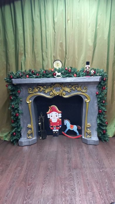 Интерьер.Декоративный камин