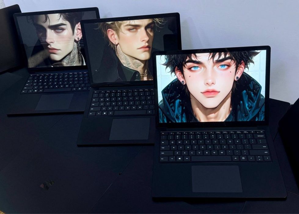 Microsoft Surface laptop 4 2K ekran black edition rangda I7 -11 Avlod
