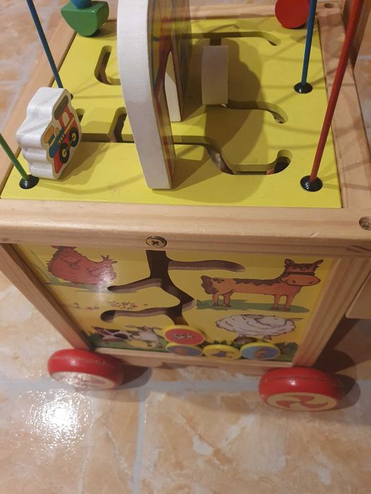 Antemergator lemn eva toys