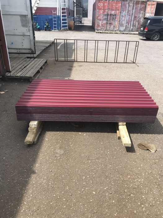 Профлист крашеный 1.5м и 2м