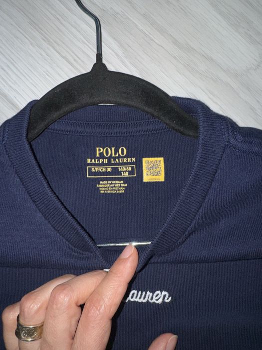 Оригинална детска тениска Polo Ralph Lauren 8г