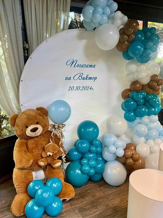 Украса за бебешка погача