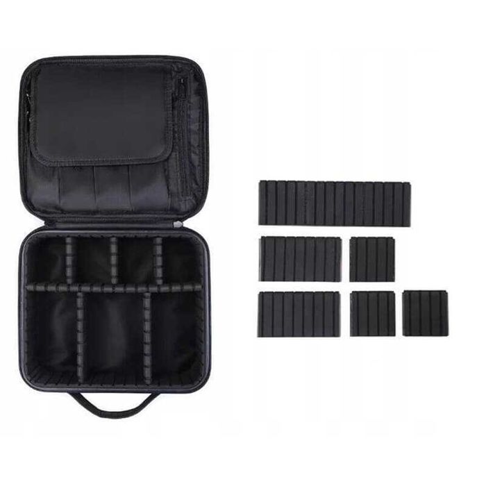 Козметичен несесер/калъф, с подвиж.отделения, за грим,козметика,бижута