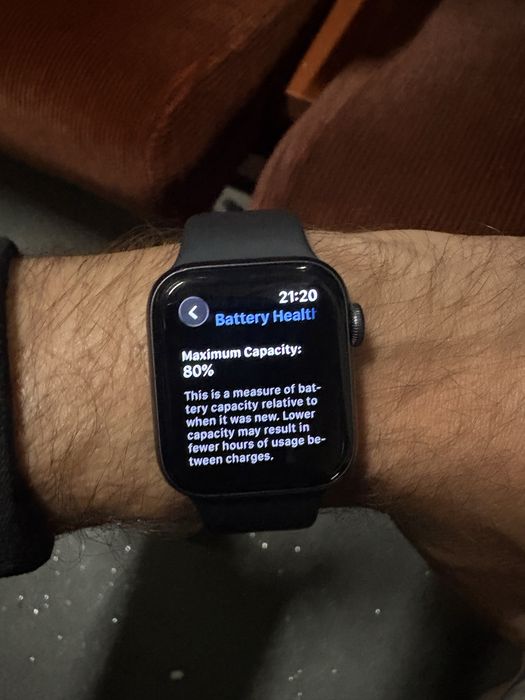 Apple Watch 6 PERFECT aluminium black