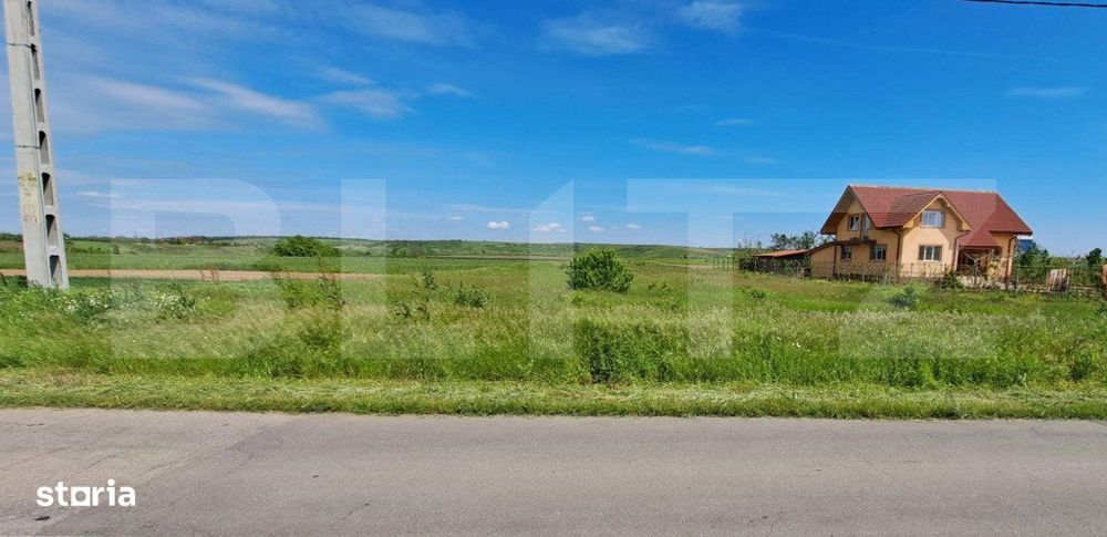 Oferta! 2000 mp teren intravilan, la strada principala, langa Pielesti