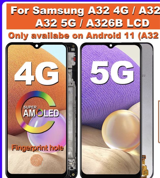 Display pentru Samsung A10 A14 A54 A21S A30S A22 A32 A71 A72 A52 A12 A14 A15 A17 A25 A35 A54 A55 A56