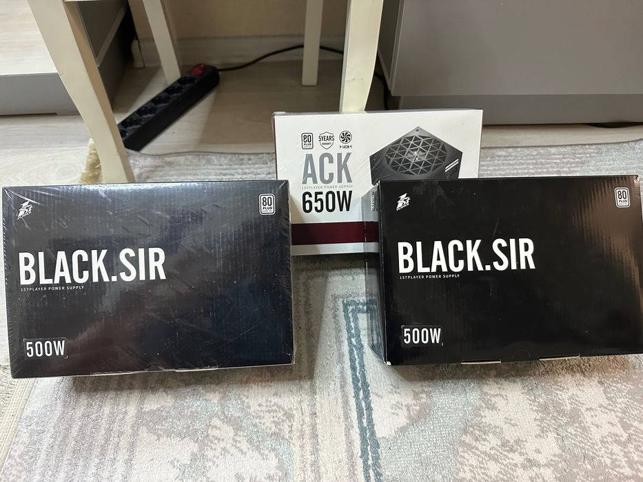 Новый озу и ссд и бп и видеокарта и мат плата и проц