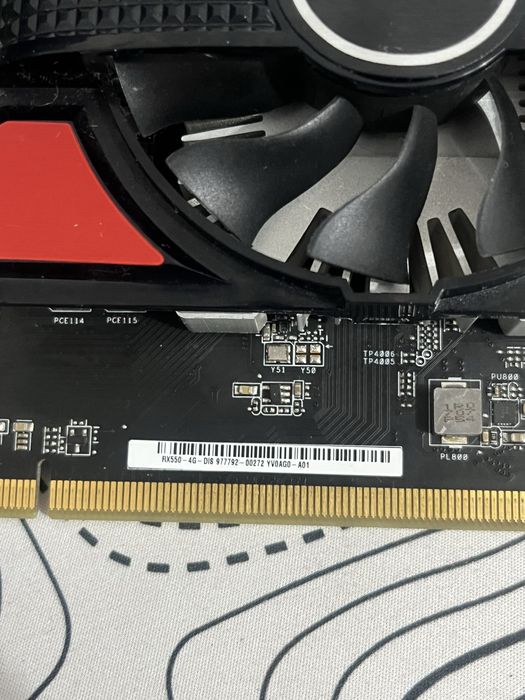 Видео карта ASUS RX 550 4GB (тествана)