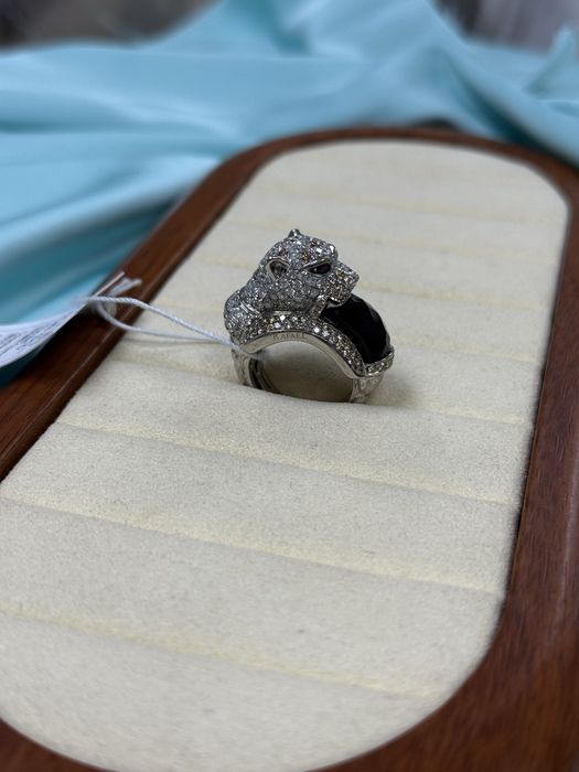 Золотое кольцо с бриллиантами