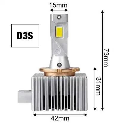 Лед крушки №3657-3 Led-Xenon-D3S -Canbus- D-serie - 2 бр.