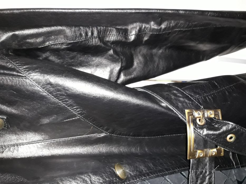 Дълго манто/шуба от висококачествена 100% естествена кожа